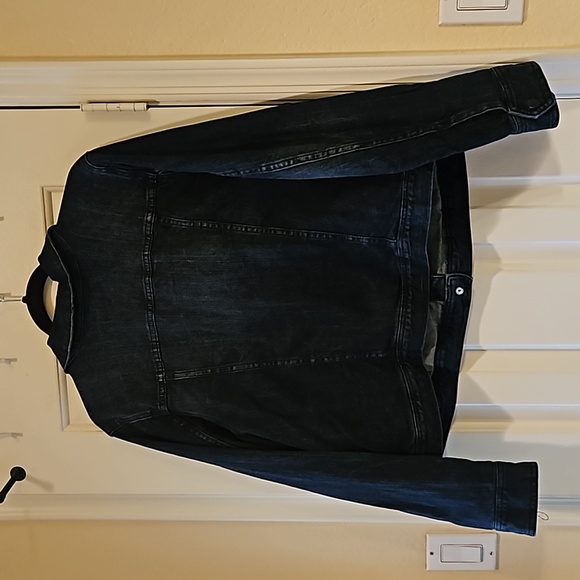 Lane Bryant Dark Blue Short Jean Jacket Size 22 - Picture 8 of 8